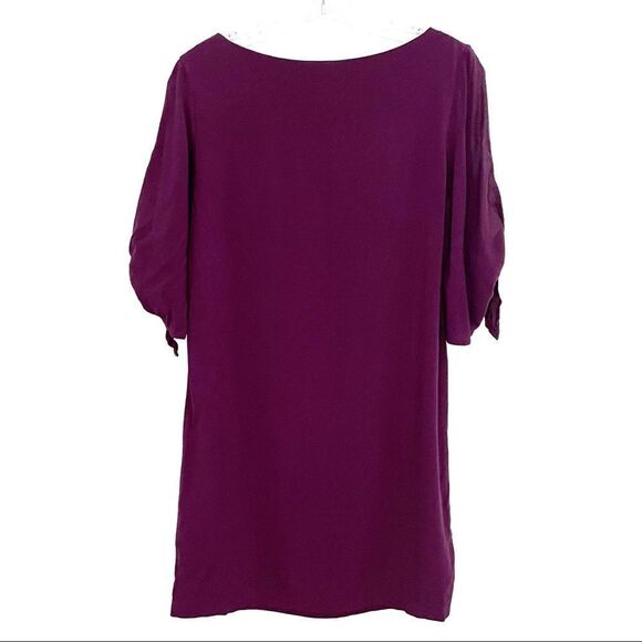 H&M Open Sleeve Shift Dress Purple Size 6 NWOT - Picture 5 of 5
